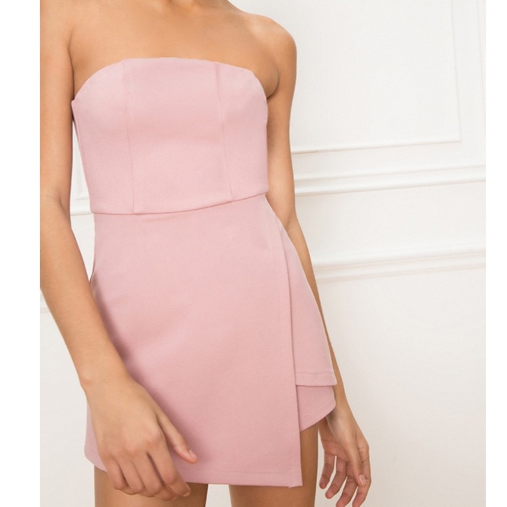 Superdown Strapless Romper